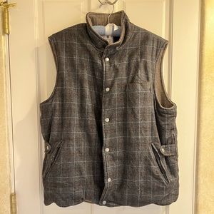 Mens Peter Millar wool vest